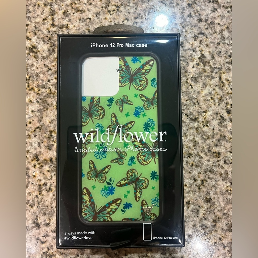 Wildflower Sage Butterfly iPhone 12 Pro Max Case🧚🏼‍♀️